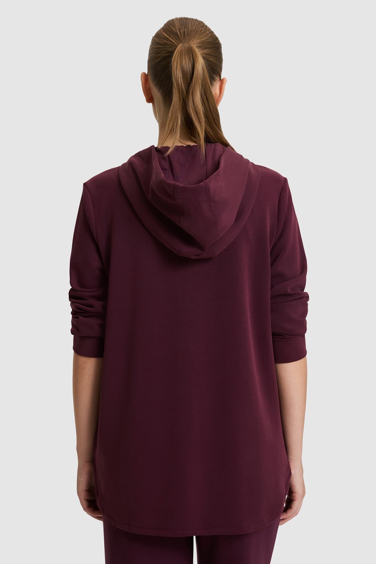 سوئیشرت زنانه U.S. Polo Assn. زرشکی مدل 50326767-VR180 سوئیشرت زنانه U.S. Polo Assn. زرشکی مدل 50326767-VR180