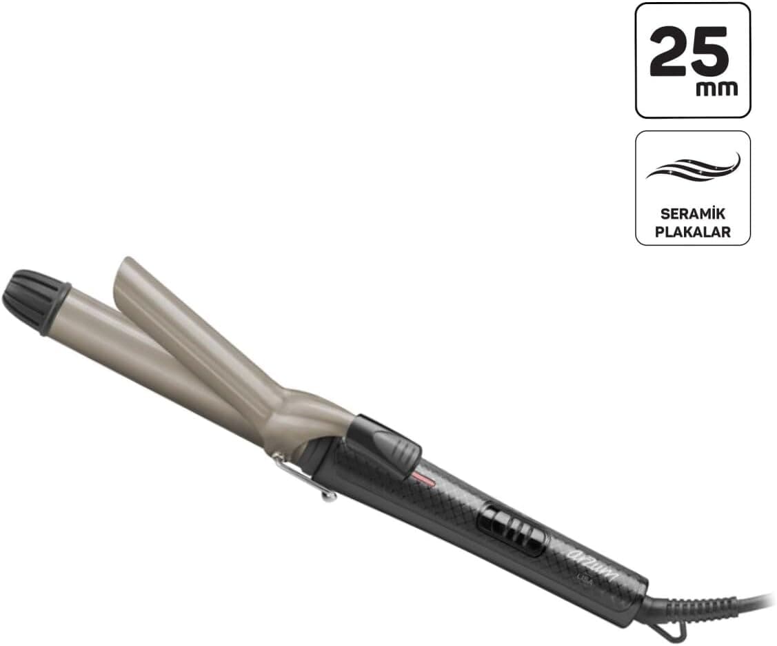 فرکننده مو Arzum Lısa Xl مشکی با دمای حداکثر 200° مدل AR5028 فرکننده مو Arzum Lısa Xl مشکی با دمای حداکثر 200° مدل AR5028