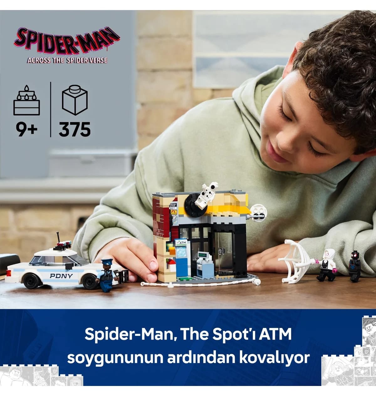 لگو Marvel Spider-Verse Miles Morales در برابر Spot مدل 76311 375 قطعه لگو Marvel Spider-Verse Miles Morales در برابر Spot مدل 76311 375 قطعه