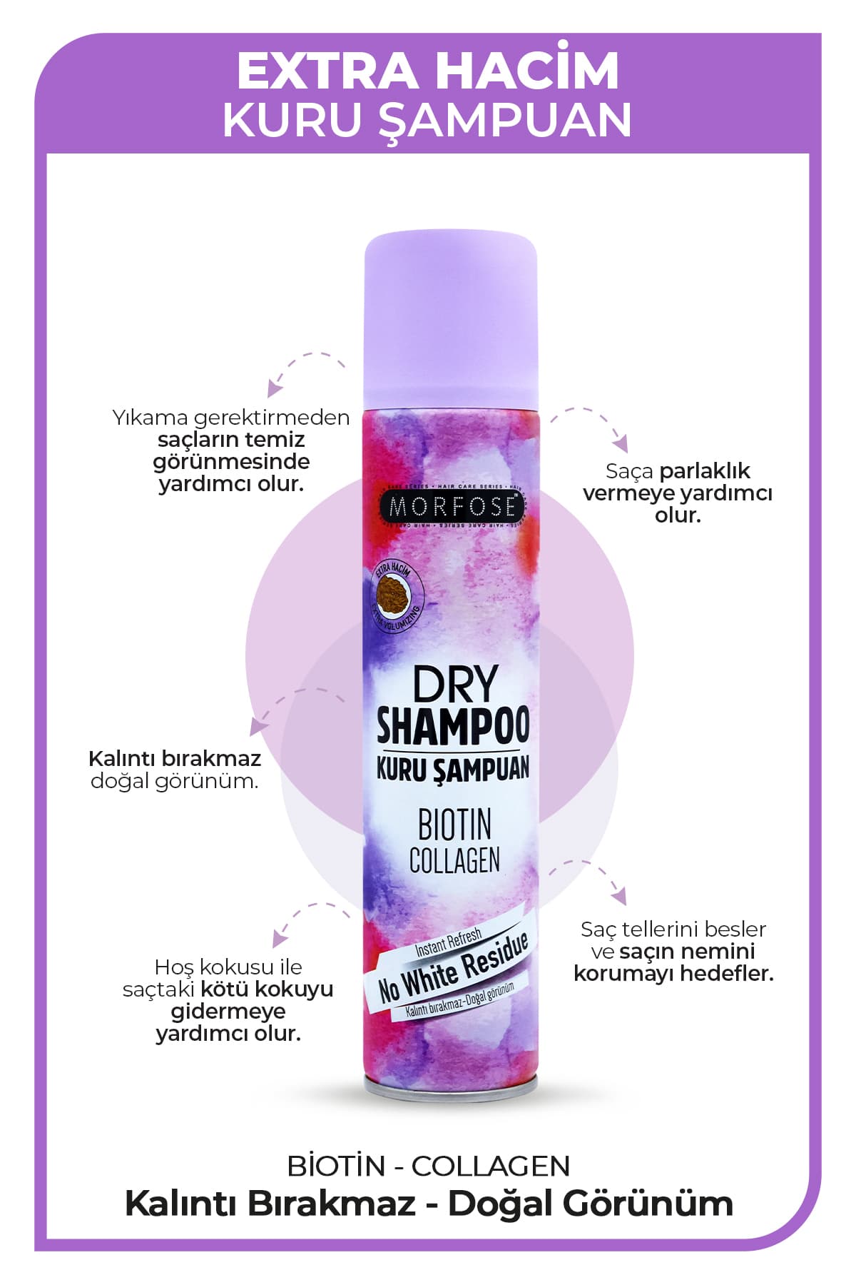 شامپو خشک Morfose حجمدهنده 200 ml شامپو خشک Morfose حجمدهنده 200 ml