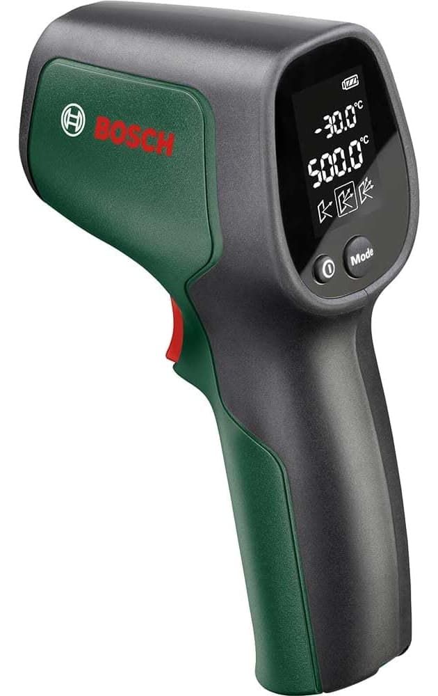 ترمومتر مادون قرمز Bosch مدل UniversalTemp بازه -30 تا +500 درجه سانتیگراد ترمومتر مادون قرمز Bosch مدل UniversalTemp بازه -30 تا +500 درجه سانتیگراد
