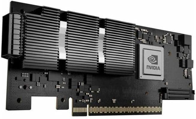 کارت آداپتور NVIDIA ConnectX-7 400Gb/s NDR IB تکپورت OSFP PCIe 5.0 x16 مدل MCX75310AAS-NEAT کارت آداپتور NVIDIA ConnectX-7 400Gb/s NDR IB تکپورت OSFP PCIe 5.0 x16 مدل MCX75310AAS-NEAT