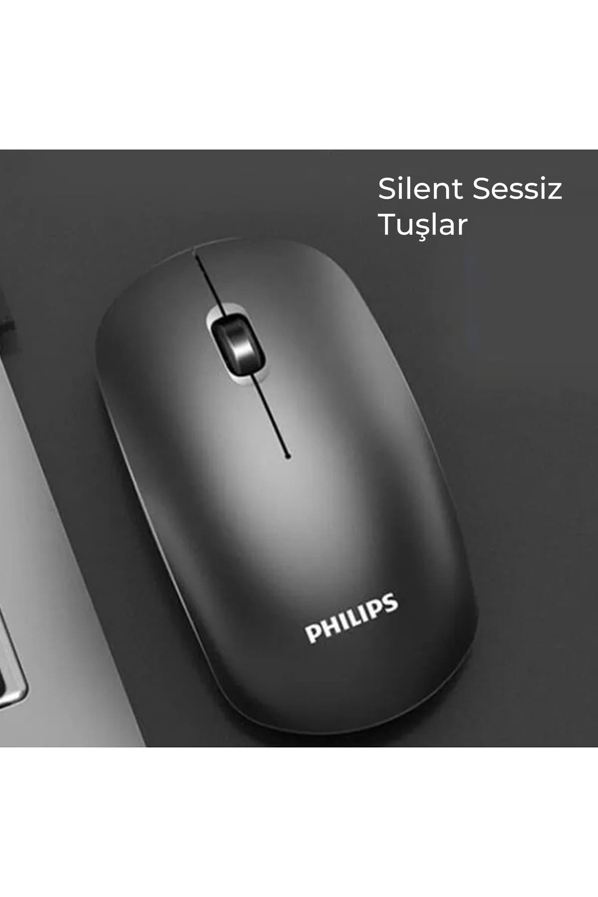 ماوس بیسیم بیصدا مشکی Philips مدل Spk7315 M315 ماوس بیسیم بیصدا مشکی Philips مدل Spk7315 M315