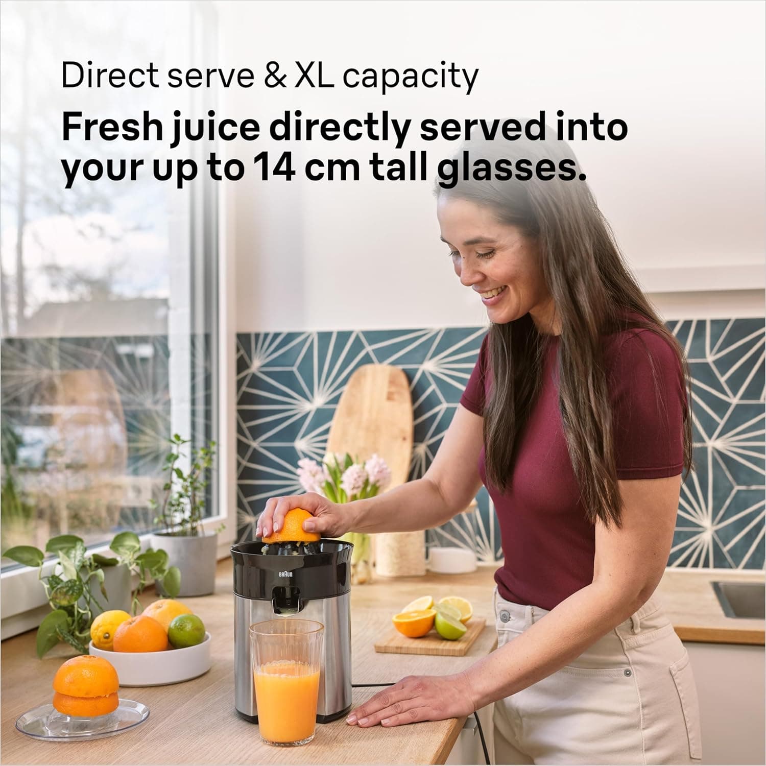 آبمیوهگیری مرکبات Braun Citrus Quick 5 مدل CJ 5050 مشکی فلزی آبمیوهگیری مرکبات Braun Citrus Quick 5 مدل CJ 5050 مشکی فلزی