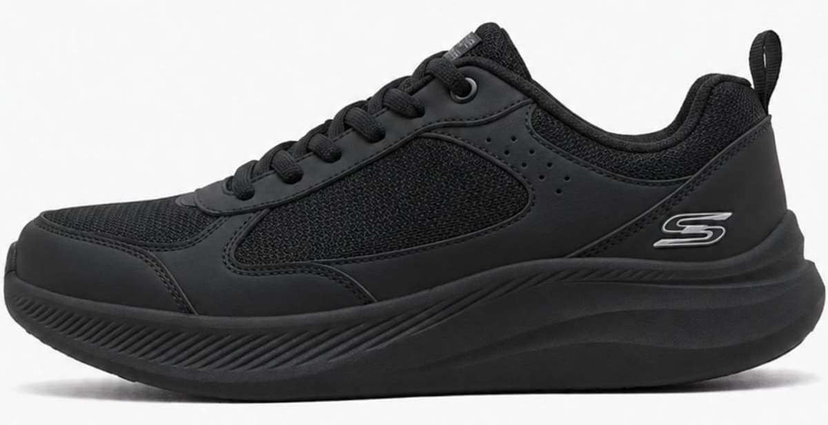 کفش ورزشی مردانه Skechers Bobs Moda Flex سیاه مدل 118157TK کفش ورزشی مردانه Skechers Bobs Moda Flex سیاه مدل 118157TK