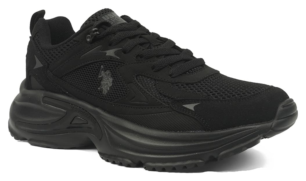 کفش دویدن مردانه U.S. Polo Assn. مشکی مدل AITOR کفش دویدن مردانه U.S. Polo Assn. مشکی مدل AITOR