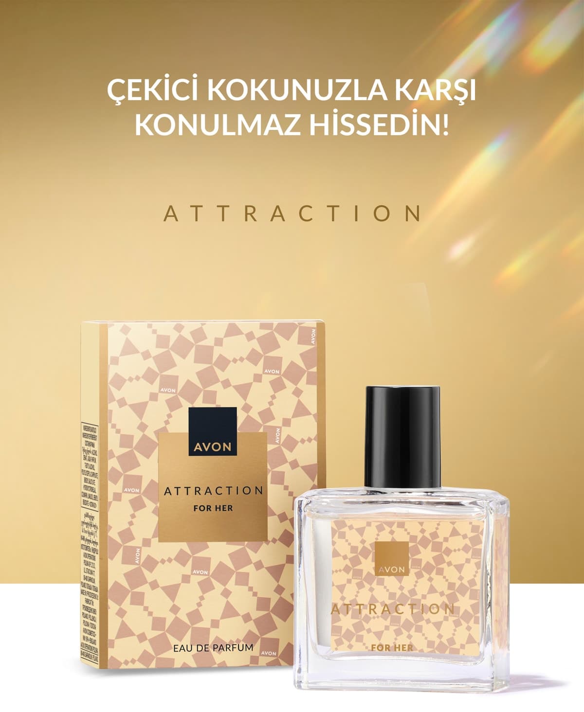 عطر زنانه Avon Attraction EDP 30 ml ست دوتایی عطر زنانه Avon Attraction EDP 30 ml ست دوتایی