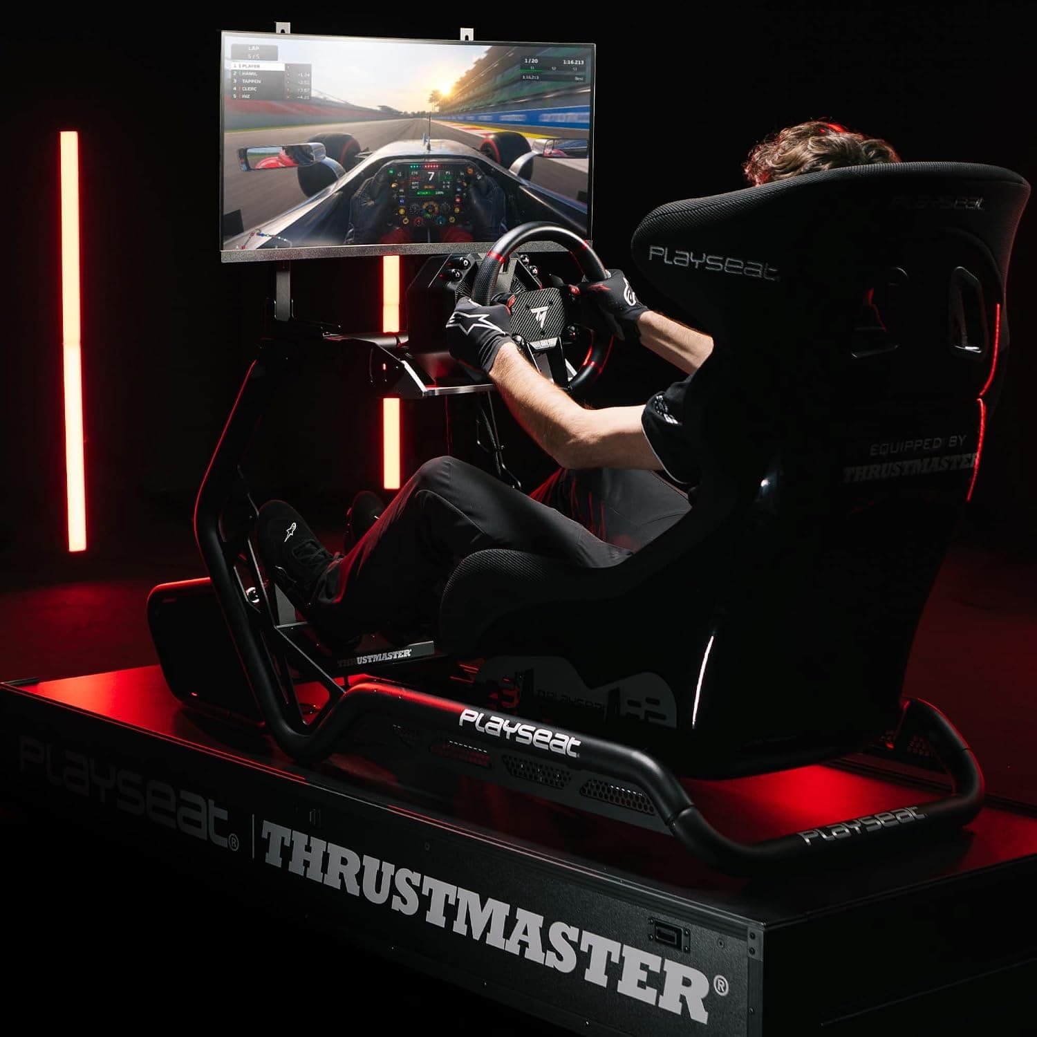 فرمان مسابقهای مخصوص PS5، PS4 و PC Thrustmaster با Direct Axial Drive و بازخورد نیرویی مدل T598 فرمان مسابقهای مخصوص PS5، PS4 و PC Thrustmaster با Direct Axial Drive و بازخورد نیرویی مدل T598