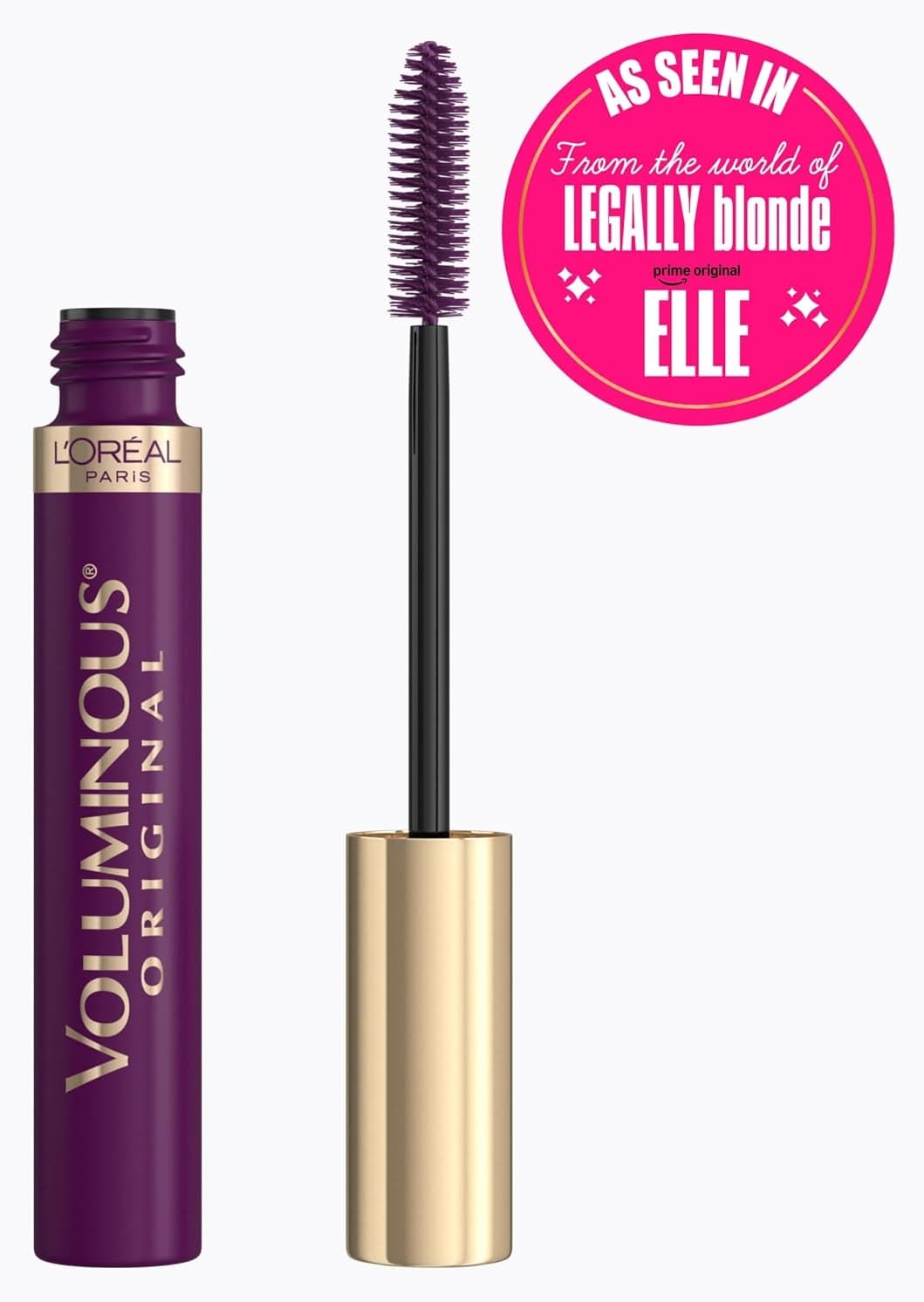 ریمل L'Oréal Paris Voluminous حجمدهنده و بلندکننده قابلشستشو بنفش تیره 0.26 fl oz ریمل L'Oréal Paris Voluminous حجمدهنده و بلندکننده قابلشستشو بنفش تیره 0.26 fl oz
