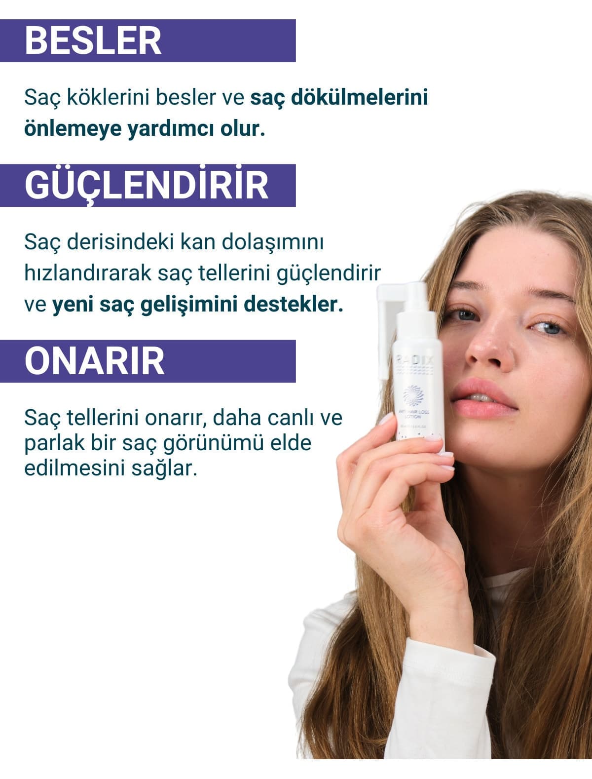 سرم اسپری ضد ریزش مو Radix حاوی %5 Procapil مدل 60ML سرم اسپری ضد ریزش مو Radix حاوی %5 Procapil مدل 60ML