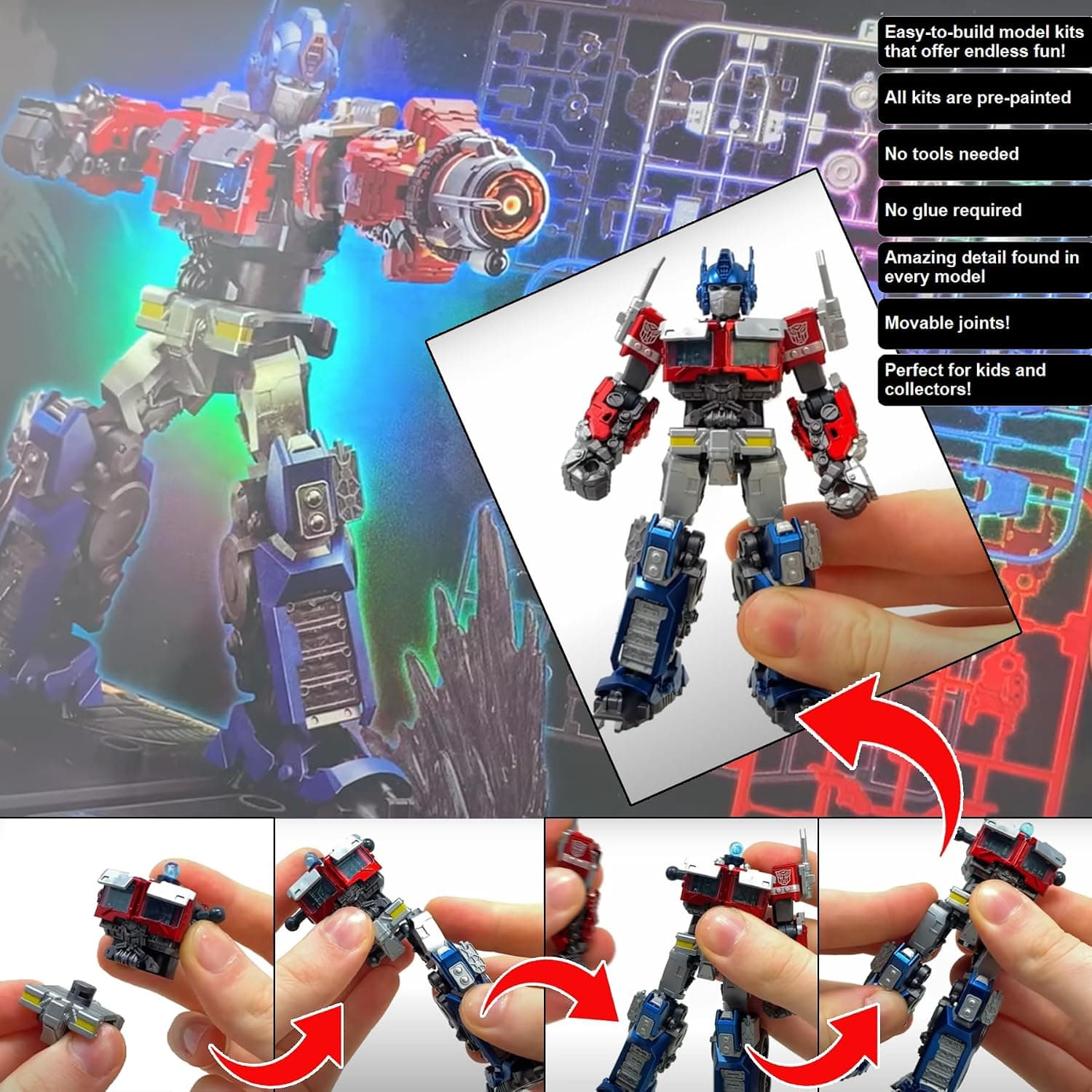 کیت اسباببازی BLOKEES مدل Bumblebee از Transformers One Classic Class 15 کیت اسباببازی BLOKEES مدل Bumblebee از Transformers One Classic Class 15