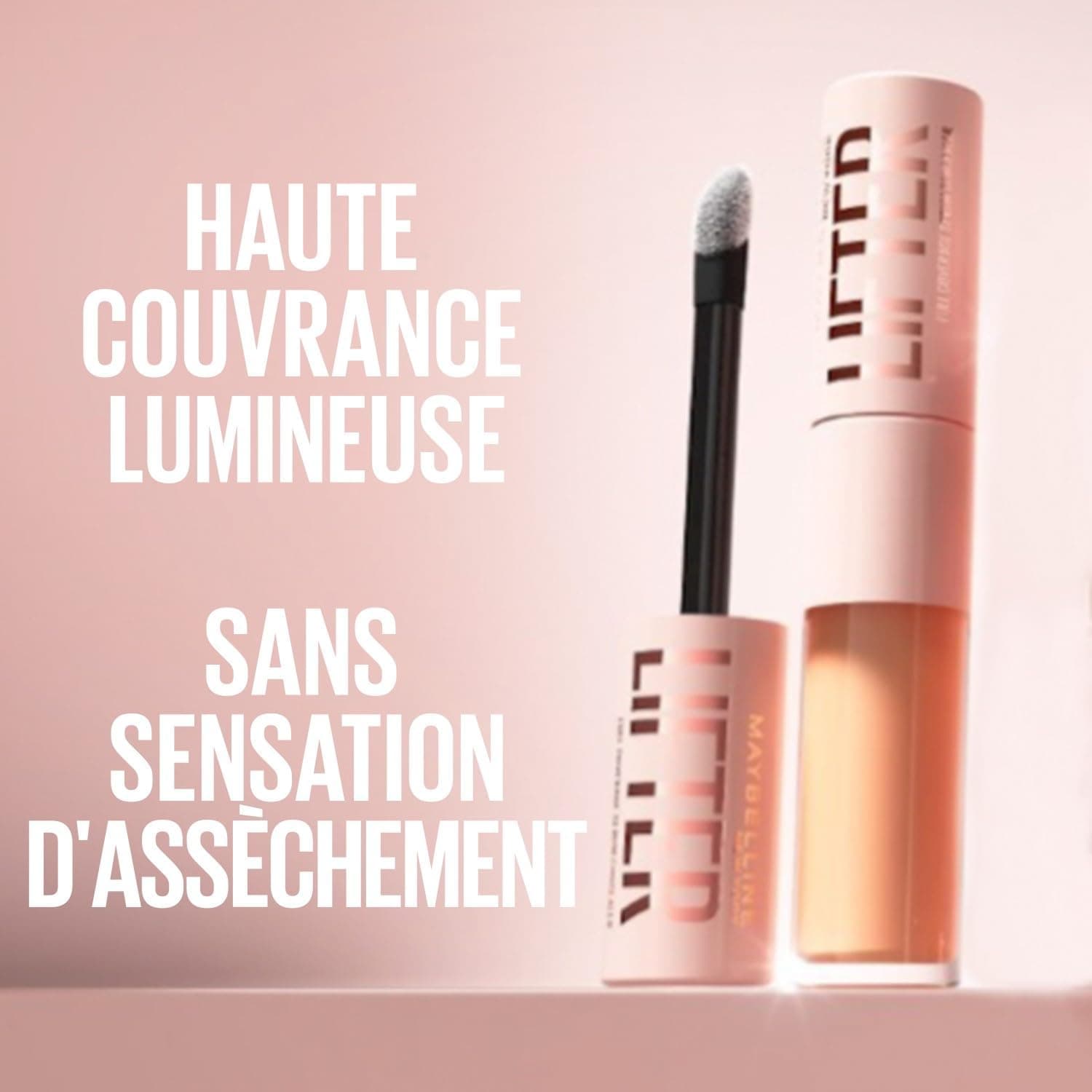 کانسیلر MAYBELLINE Lifter New York رنگ 35 روشن حاوی 2% Peptides و Caffeine کانسیلر MAYBELLINE Lifter New York رنگ 35 روشن حاوی 2% Peptides و Caffeine