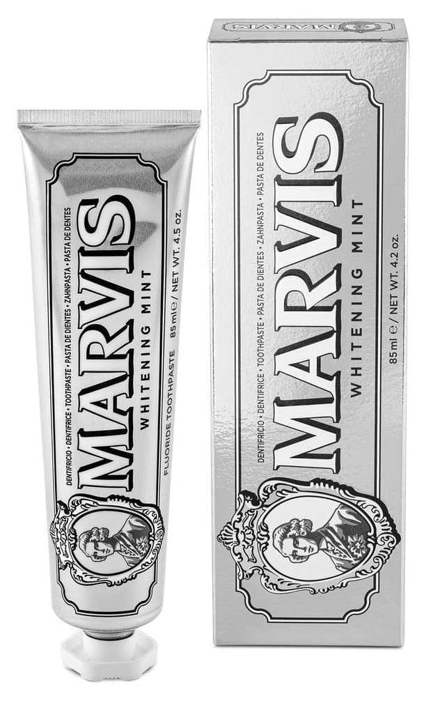 خمیر دندان Marvis Whitening Mint 85 ml خمیر دندان Marvis Whitening Mint 85 ml
