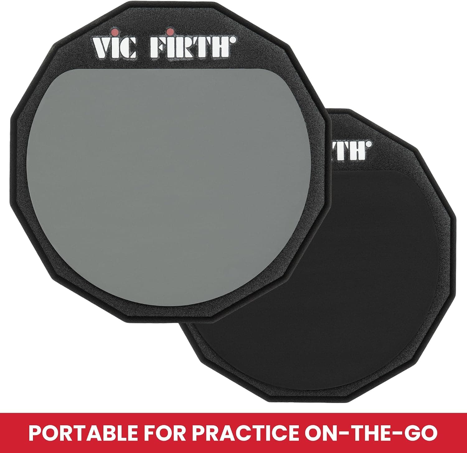 پد تمرین Vic Firth دوطرفه 6" سخت و نرم پد تمرین Vic Firth دوطرفه 6" سخت و نرم