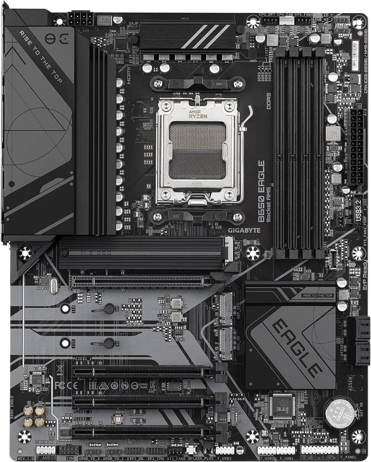 مادربرد GIGABYTE سوکت AMD AM5 چیپست B650 ATX مدل EAGLE مادربرد GIGABYTE سوکت AMD AM5 چیپست B650 ATX مدل EAGLE
