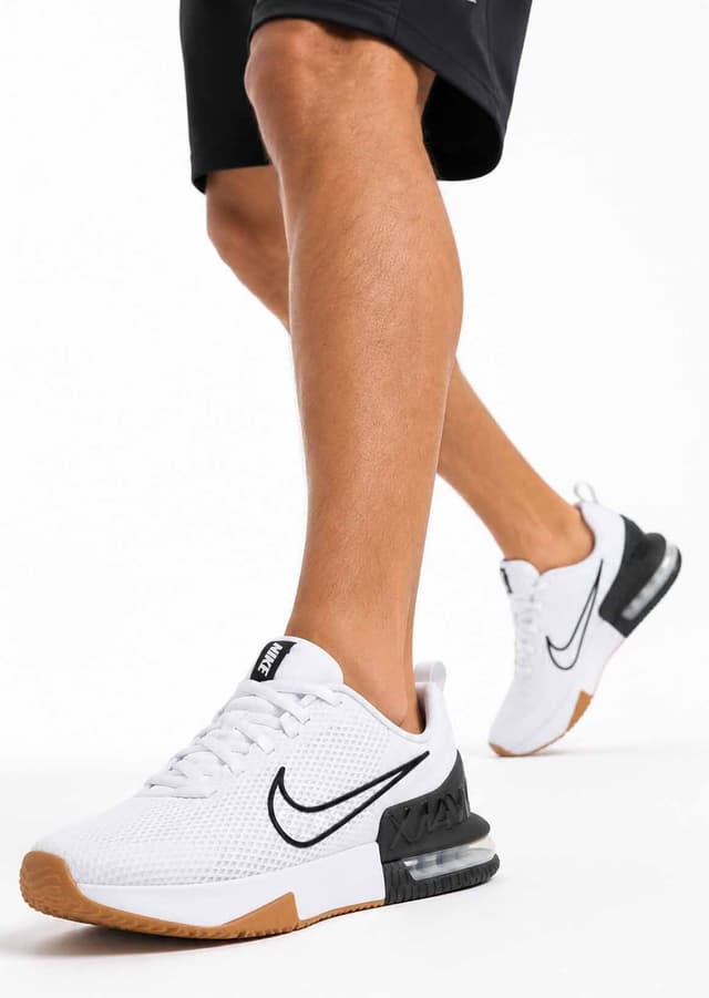 کفش ورزشی مردانه Nike مدل Air Max سفید مشکی یومیه پیادهروی کفش ورزشی مردانه Nike مدل Air Max سفید مشکی یومیه پیادهروی