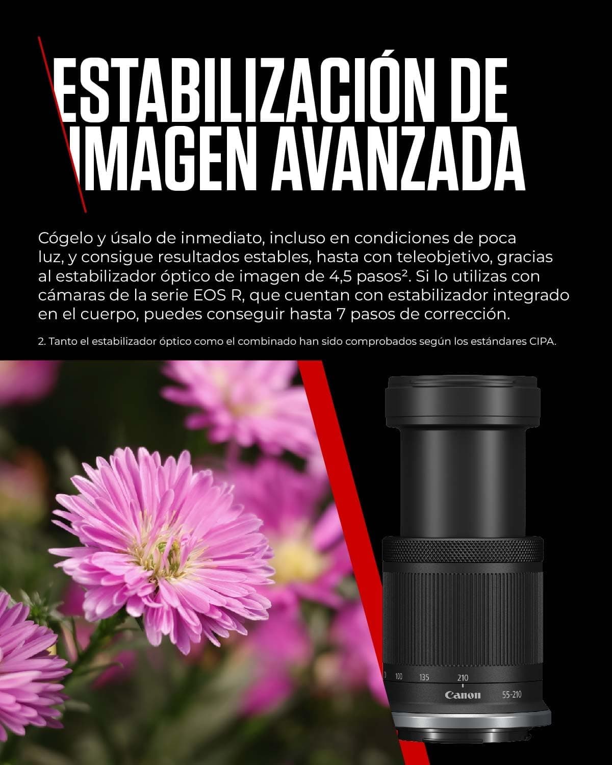 لنز Canon مدل RF-S55-210MM F5-7.1 IS STM لنز Canon مدل RF-S55-210MM F5-7.1 IS STM