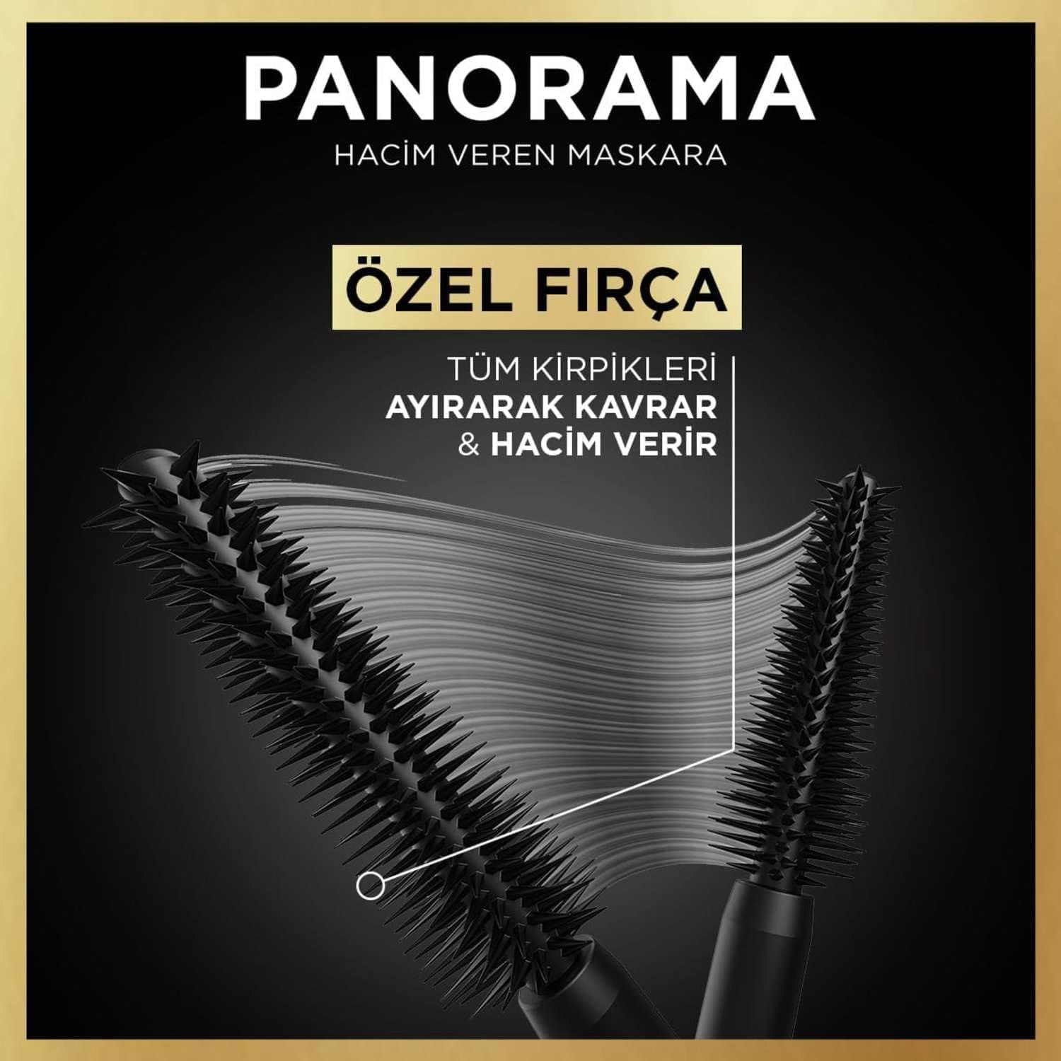 ریمل L'Oreal Paris Panorama حجمدهنده مشکی ریمل L'Oreal Paris Panorama حجمدهنده مشکی
