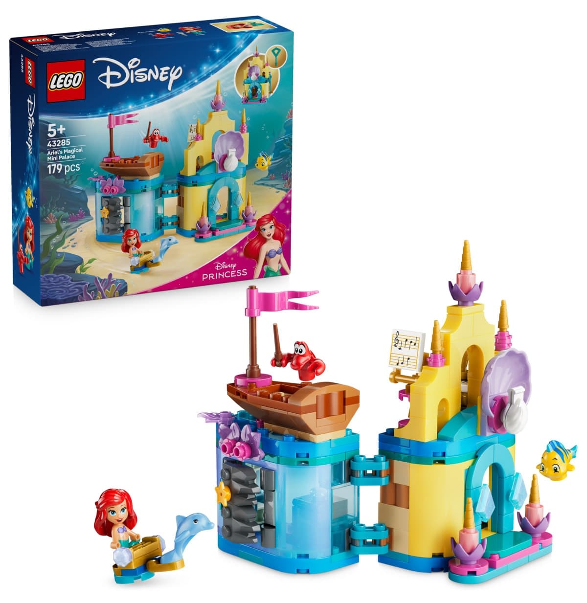 لگو Disney Princess Ariel'in Sihirli Mini Sarayı مدل 43285 با 179 قطعه لگو Disney Princess Ariel'in Sihirli Mini Sarayı مدل 43285 با 179 قطعه