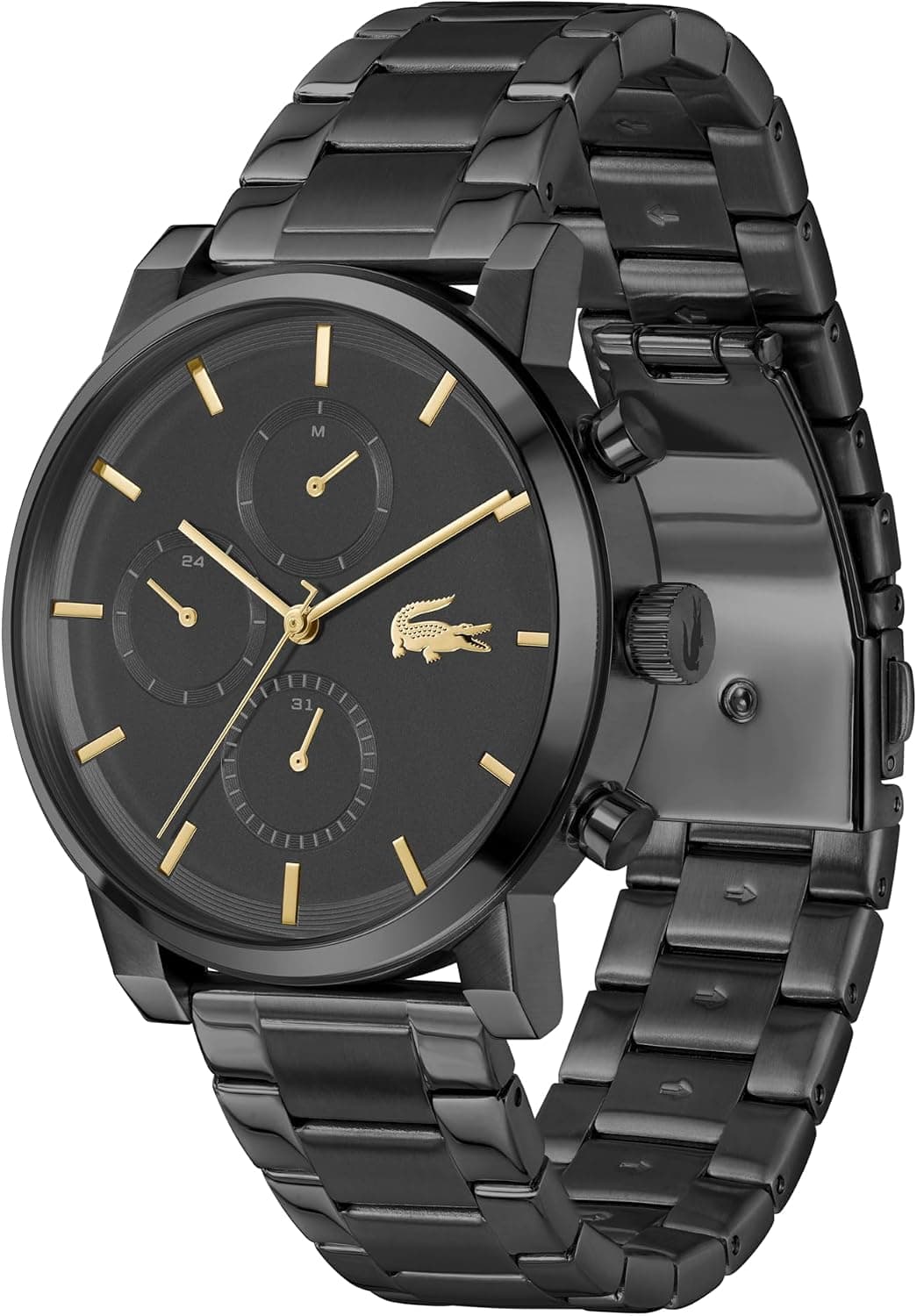 ساعت مچی مردانه Lacoste کلاسیک فولادی 43 mm مشکی مدل LAC2011451 ساعت مچی مردانه Lacoste کلاسیک فولادی 43 mm مشکی مدل LAC2011451