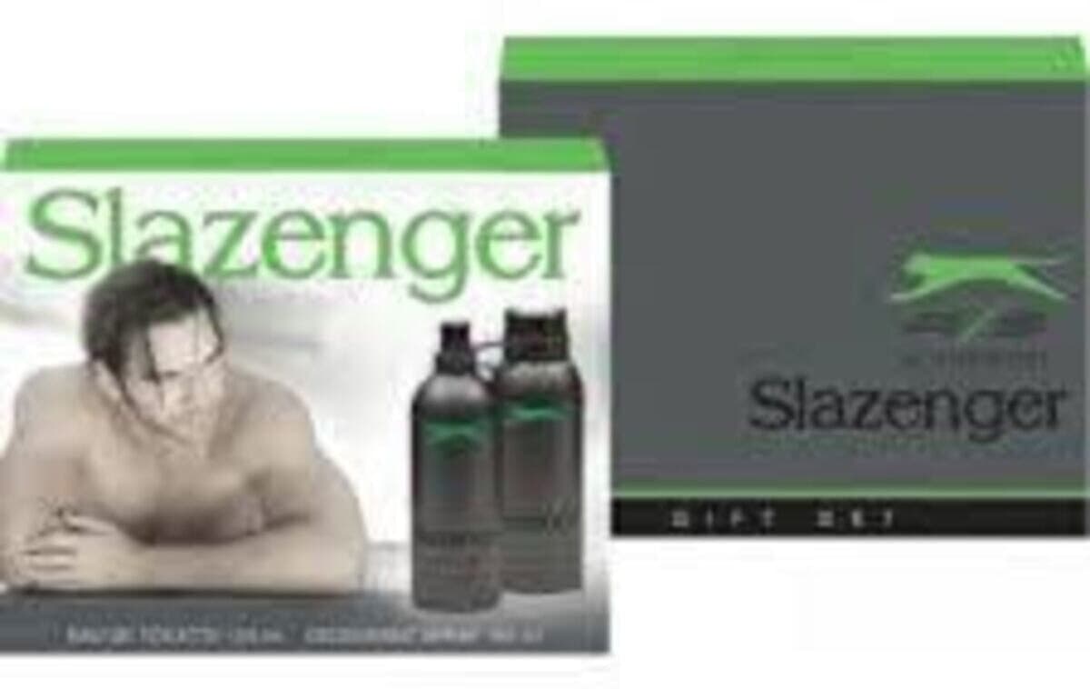ست کادویی عطر و دئودورانت مردانه Slazenger سبز مدل ACTİVE SPORT ست کادویی عطر و دئودورانت مردانه Slazenger سبز مدل ACTİVE SPORT