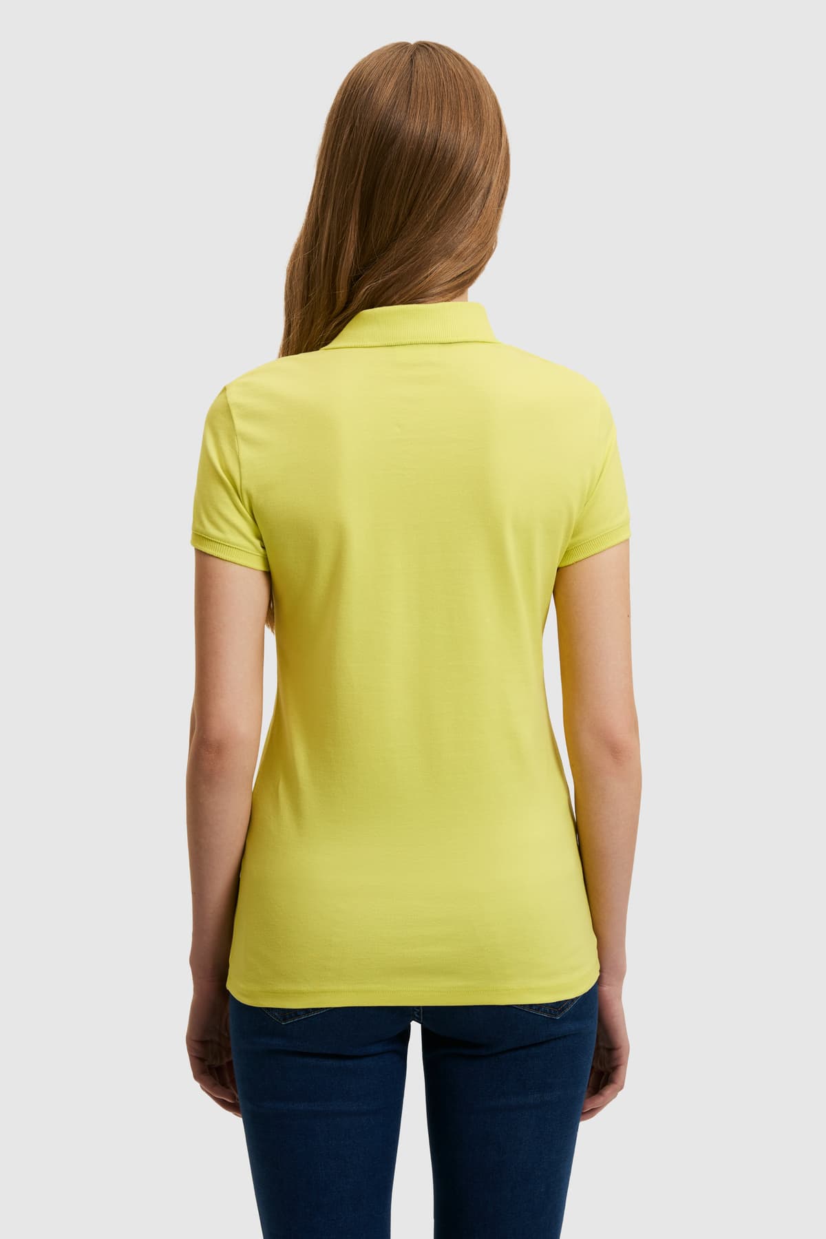 تیشرت یقه پولو زنانه U.S. Polo Assn. سبز پستهای ساده مدل 50323461-VR087 تیشرت یقه پولو زنانه U.S. Polo Assn. سبز پستهای ساده مدل 50323461-VR087