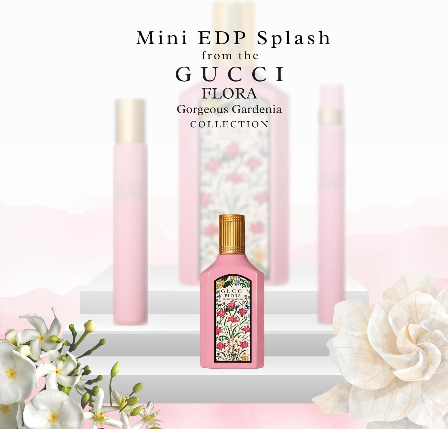 عطر زنانه Gucci Flora Gorgeous Gardenia ادو پرفیوم Mini Splash 0.16 fl oz عطر زنانه Gucci Flora Gorgeous Gardenia ادو پرفیوم Mini Splash 0.16 fl oz