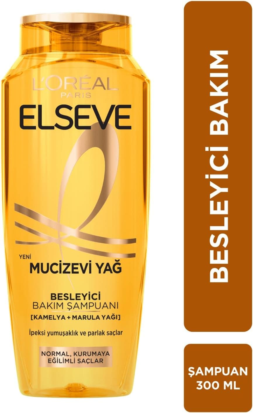 شامپو مغذی L'Oreal Paris Elseve با روغن معجزهآسا 300 ml شامپو مغذی L'Oreal Paris Elseve با روغن معجزهآسا 300 ml
