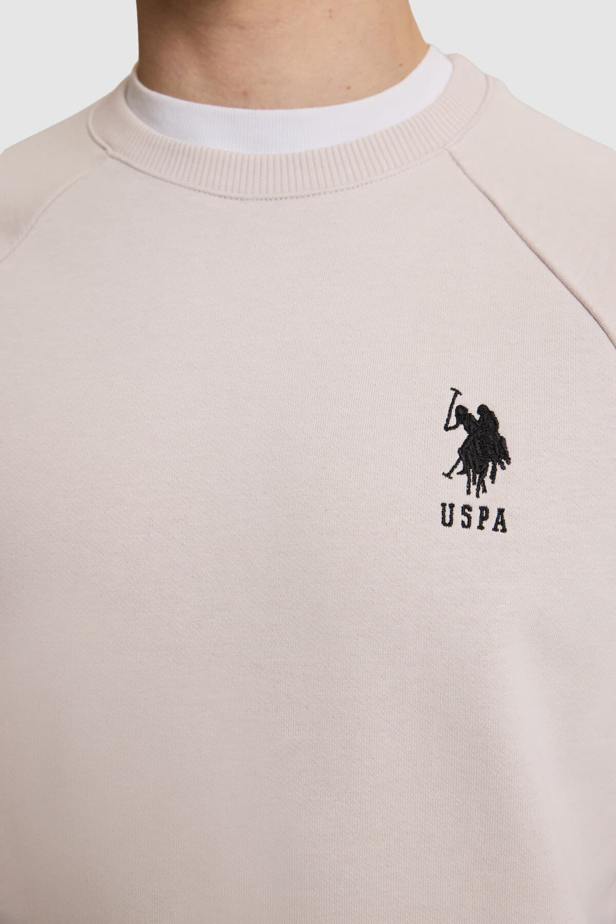 سویشرت مردانه U.S. Polo Assn. یقه گرد فیت معمولی ساده سنگی مدل 50329441-VR049 سویشرت مردانه U.S. Polo Assn. یقه گرد فیت معمولی ساده سنگی مدل 50329441-VR049