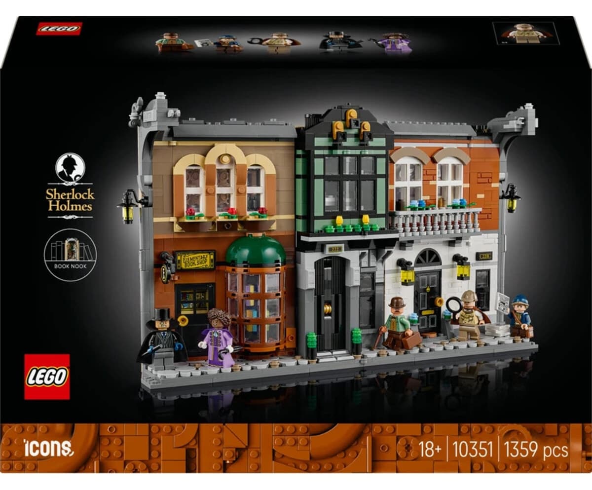 لگو Icons Sherlock Holmes کلکسیونی بزرگسالان مدل 10351 لگو Icons Sherlock Holmes کلکسیونی بزرگسالان مدل 10351