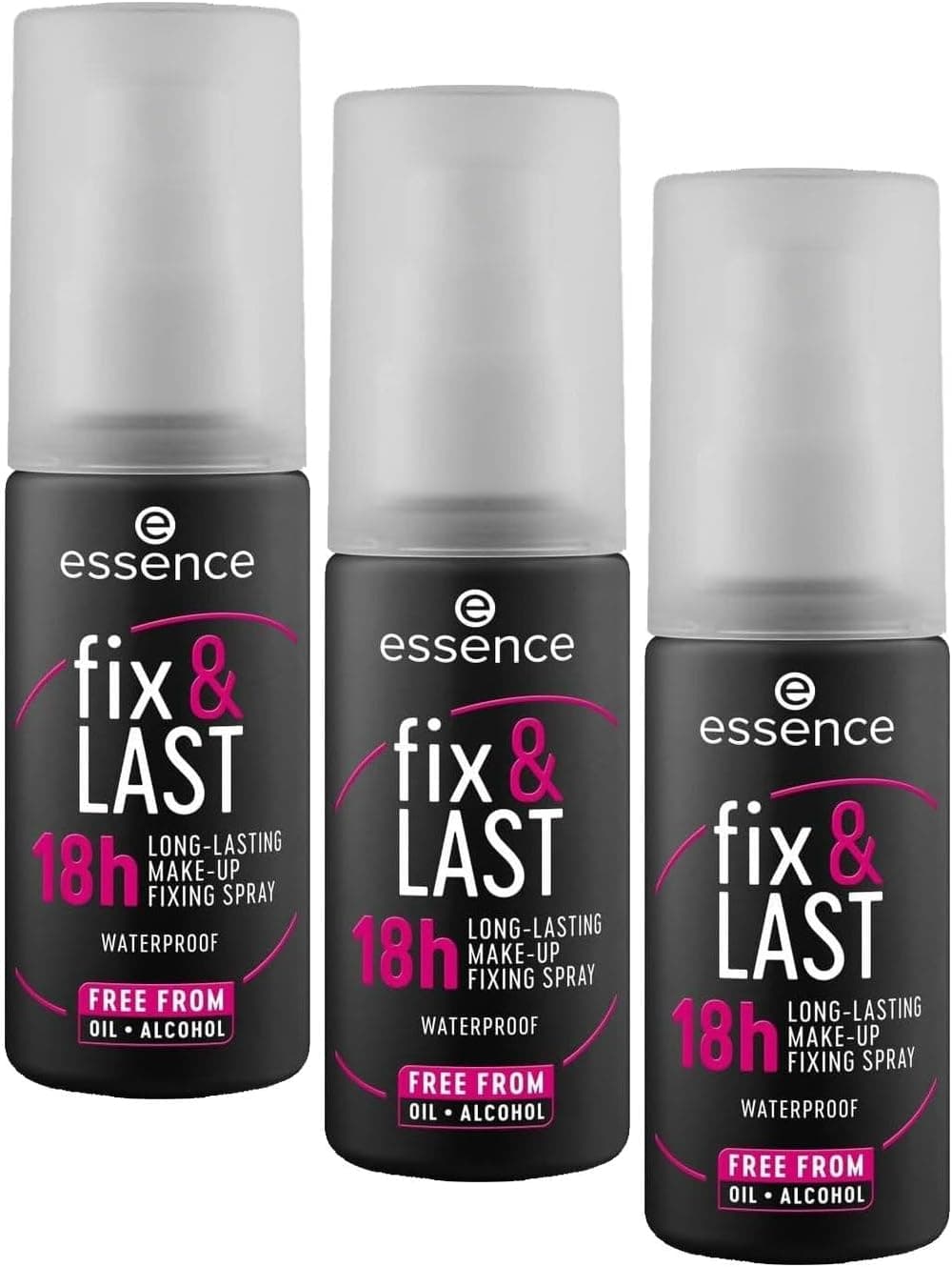 اسپری تثبیت آرایش Essence Cosmetics مدل Fix & Last ماندگاری ۱۸ ساعته اسپری تثبیت آرایش Essence Cosmetics مدل Fix & Last ماندگاری ۱۸ ساعته