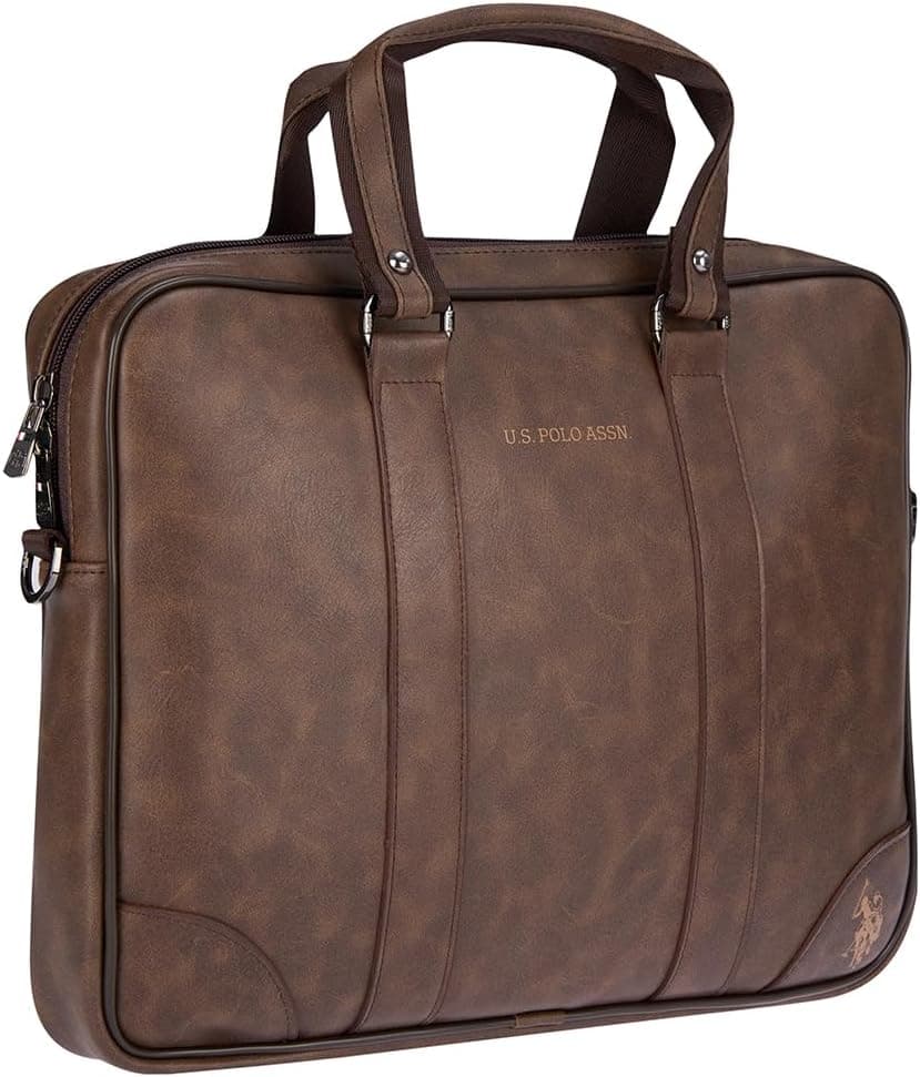 کیف اداری یونیسکس U.S. POLO ASSN. دارای بخش لپتاپ قهوهای مدل 25056 کیف اداری یونیسکس U.S. POLO ASSN. دارای بخش لپتاپ قهوهای مدل 25056