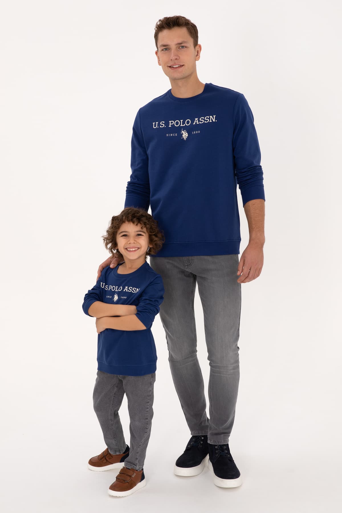 سوئیشرت مردانه U.S. Polo Assn. فیت معمولی یقه گرد نیلی نازک مدل 50313743-VR028 سوئیشرت مردانه U.S. Polo Assn. فیت معمولی یقه گرد نیلی نازک مدل 50313743-VR028