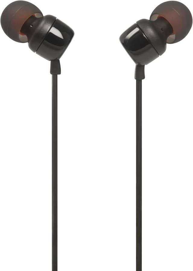 هدفون سیمدار داخل گوشی JBL Tune 110 با صدای باس قوی مشکی مدل JBLT110BLK هدفون سیمدار داخل گوشی JBL Tune 110 با صدای باس قوی مشکی مدل JBLT110BLK