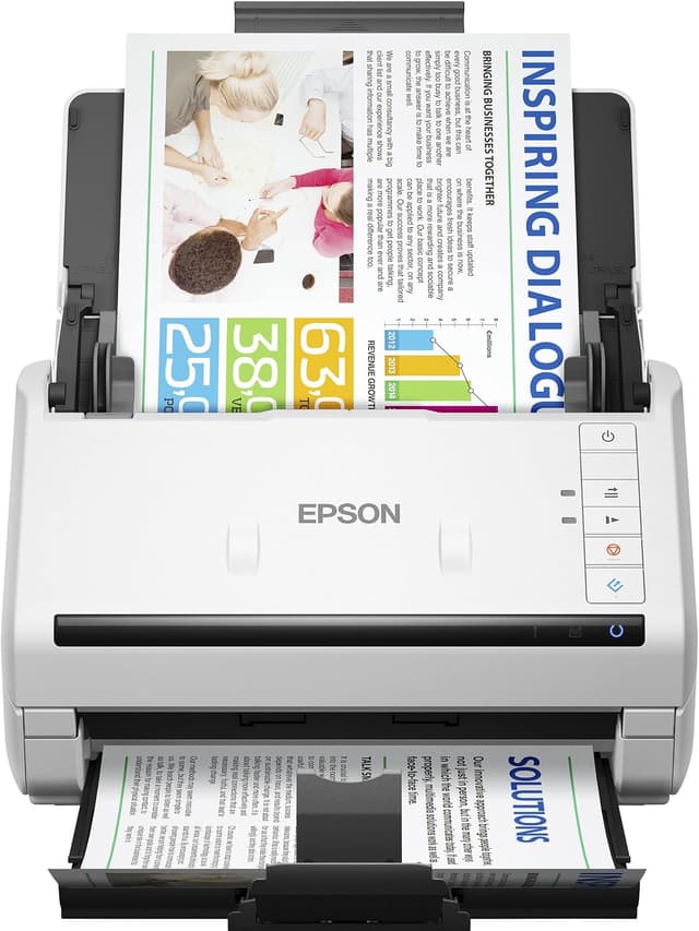 اسکنر اداری Epson تخت مدل Workforce DS770II USB 3.0 600DPI 30BIT اسکنر اداری Epson تخت مدل Workforce DS770II USB 3.0 600DPI 30BIT
