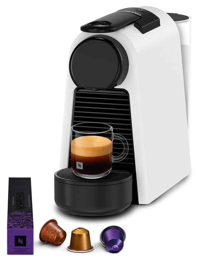 قهوهساز Nespresso سفید مات مدل Essenza Mini D30 قهوهساز Nespresso سفید مات مدل Essenza Mini D30