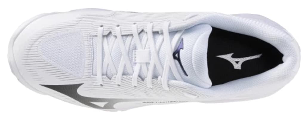 کفش والیبال یونیسکس Mizuno سفید خاکستری مدل Wave Lightning Pro کفش والیبال یونیسکس Mizuno سفید خاکستری مدل Wave Lightning Pro