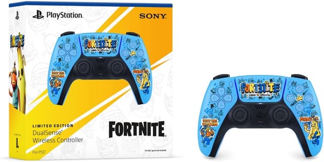 کنترلر بیسیم PlayStation DualSense نسخه محدود Fortnite کنترلر بیسیم PlayStation DualSense نسخه محدود Fortnite