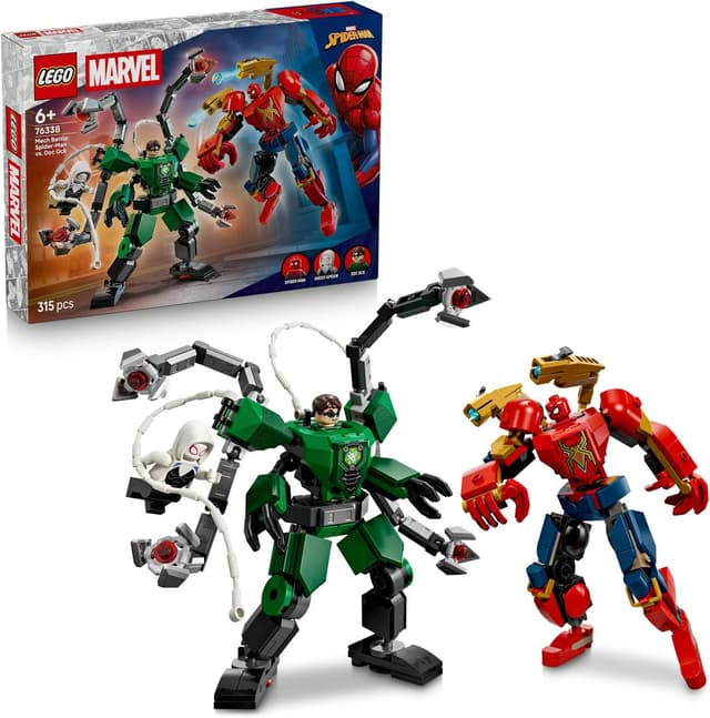 لگو 76338 Marvel نبرد ربات Spider-Man علیه Doctor Octopus لگو 76338 Marvel نبرد ربات Spider-Man علیه Doctor Octopus