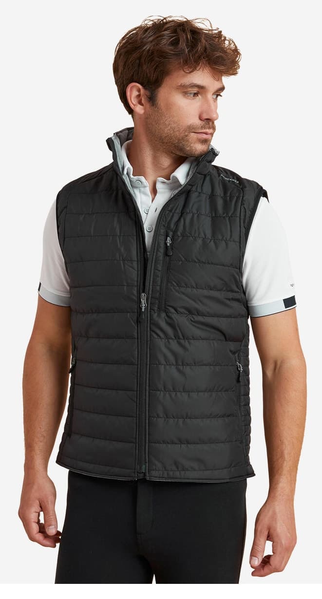 جلیقه سواری مردانه Decathlon مشکی مدل 100 جلیقه سواری مردانه Decathlon مشکی مدل 100