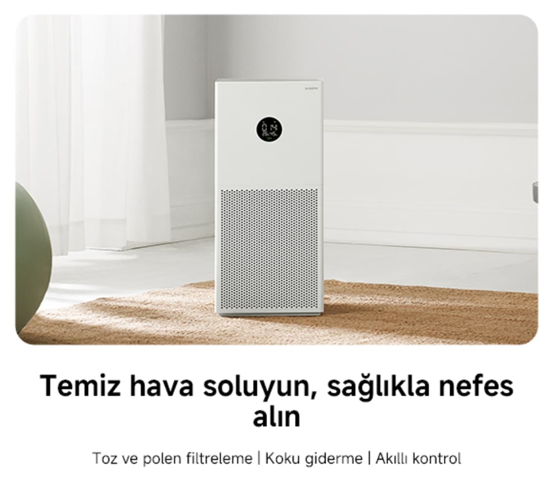 تصفیهکننده هوای هوشمند Xiaomi سفید مدل Air Purifier 4 Lite با گارانتی ترکیه تصفیهکننده هوای هوشمند Xiaomi سفید مدل Air Purifier 4 Lite با گارانتی ترکیه