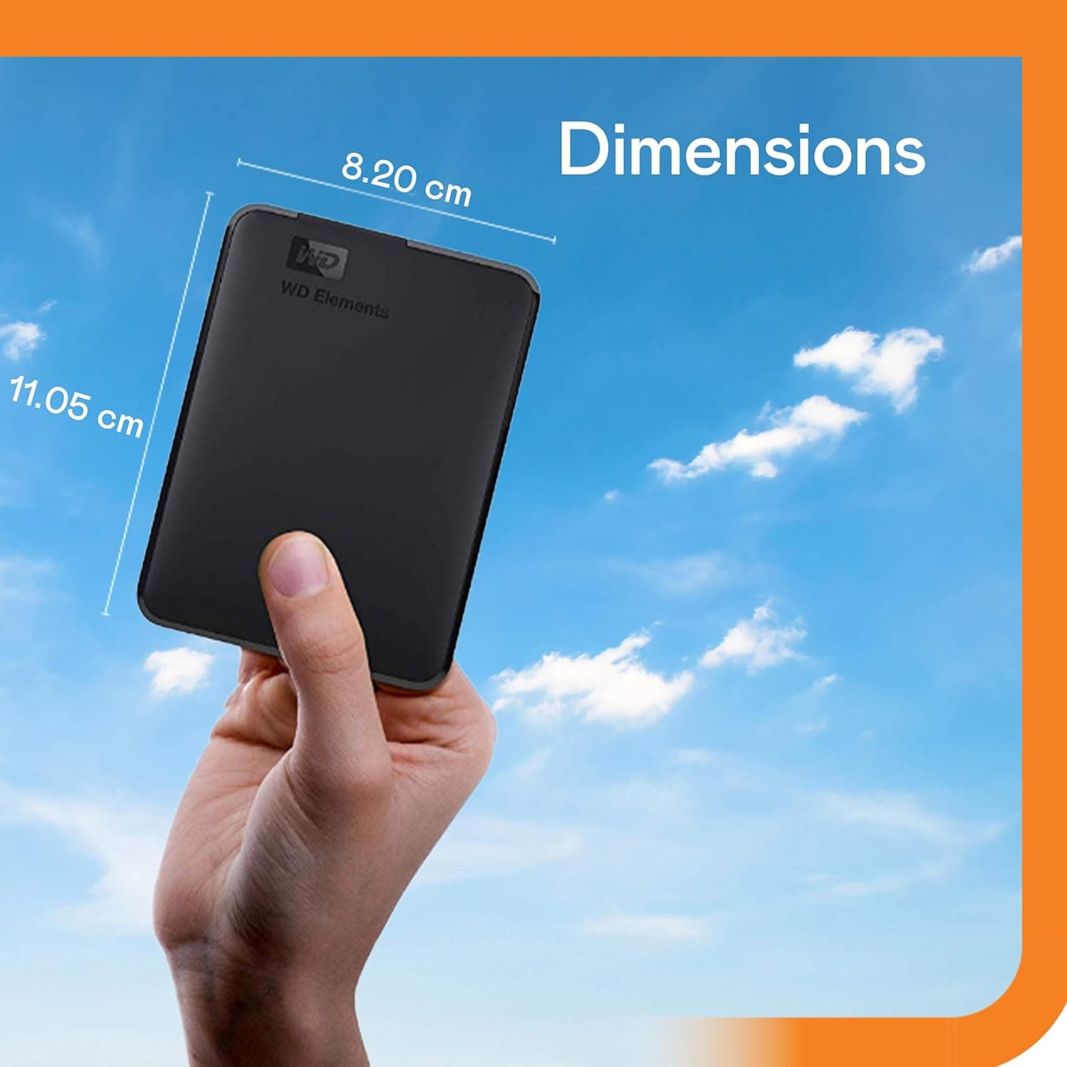هارد اکسترنال قابل حمل Western Digital WD Elements، 2 TB HDD هارد اکسترنال قابل حمل Western Digital WD Elements، 2 TB HDD