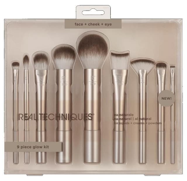 ست براش آرایش Real Techniques Al Natural Glow Kit 9 Piece مدل RT4266 ست براش آرایش Real Techniques Al Natural Glow Kit 9 Piece مدل RT4266