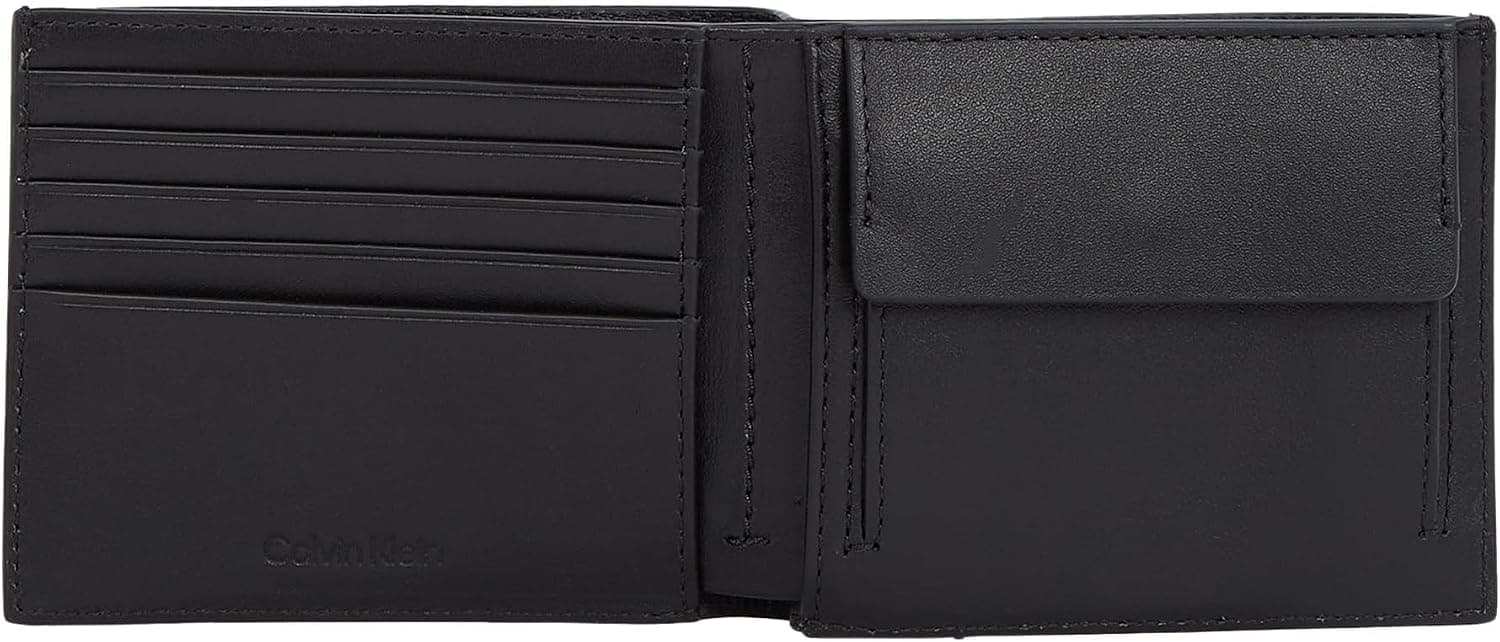 کیف پول مردانه Calvin Klein دولت جیب سکهدار Epi Ck 5Cc مشکی کیف پول مردانه Calvin Klein دولت جیب سکهدار Epi Ck 5Cc مشکی