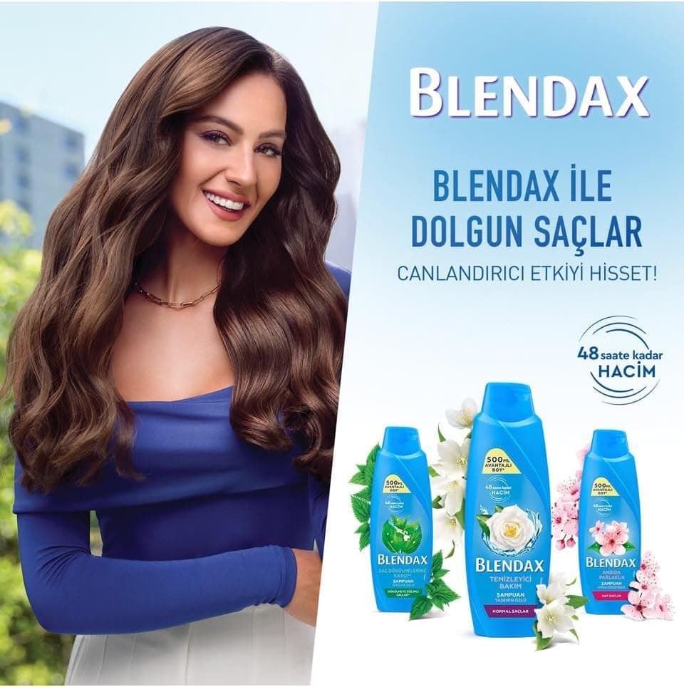 شامپو BLENDAX با عصاره شکوفه گیلاس برای درخشش و نرمی فوری 500 ml شامپو BLENDAX با عصاره شکوفه گیلاس برای درخشش و نرمی فوری 500 ml