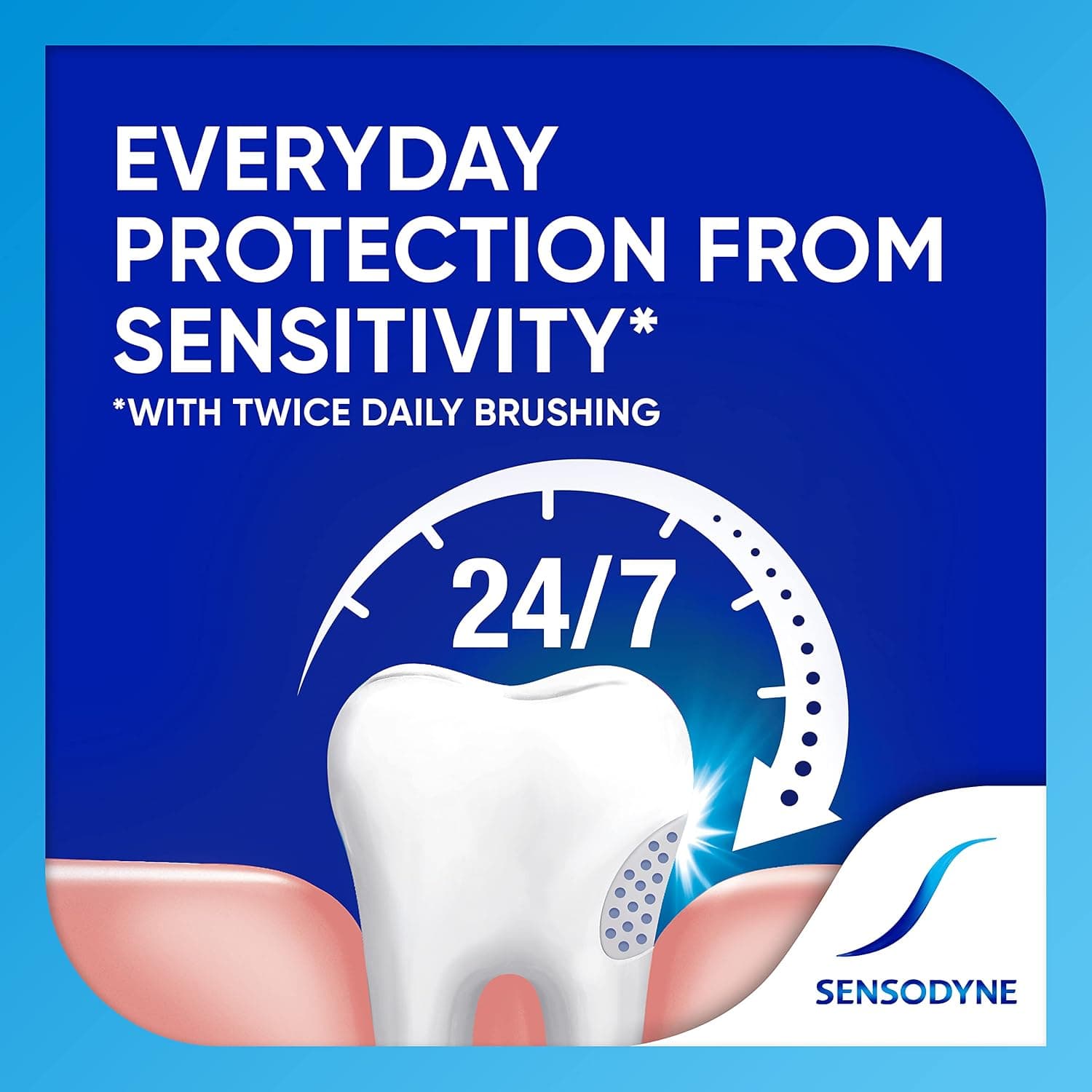 خمیردندان خانوادگی Sensodyne با محافظت روزانه از حساسیت دندان و سلامت لثه 75 ml X 3 خمیردندان خانوادگی Sensodyne با محافظت روزانه از حساسیت دندان و سلامت لثه 75 ml X 3