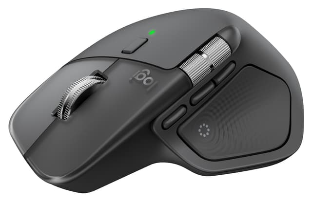ماوس Logitech MX Master 4 بازخوردی بیصدا بیسیم بلوتوث 8000 DPI خاکستری تیره مدل 910-007562 ماوس Logitech MX Master 4 بازخوردی بیصدا بیسیم بلوتوث 8000 DPI خاکستری تیره مدل 910-007562