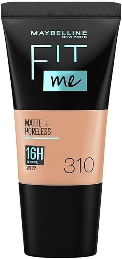کرمپودر مایع MAYBELLINE Fit Me Matte + Poreless رنگ 310 Sun Beige حجم 18ml کرمپودر مایع MAYBELLINE Fit Me Matte + Poreless رنگ 310 Sun Beige حجم 18ml