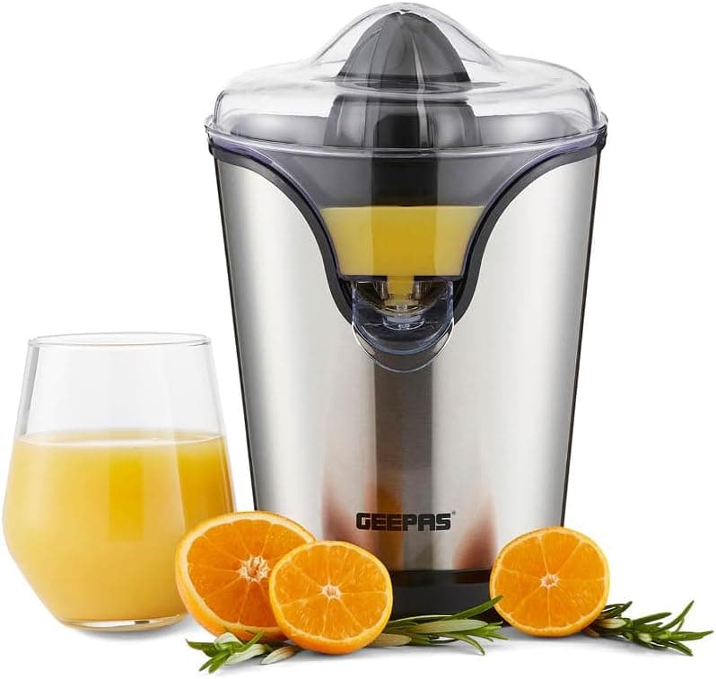 آبمیوهگیری برقی مرکبات Geepas استیل برسخورده 100 وات مدل GCJ46013UK آبمیوهگیری برقی مرکبات Geepas استیل برسخورده 100 وات مدل GCJ46013UK
