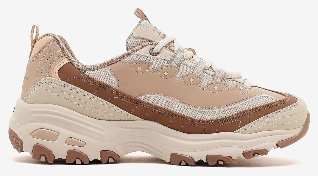 کفش زنانه Skechers D'LITES بژ کفش زنانه Skechers D'LITES بژ
